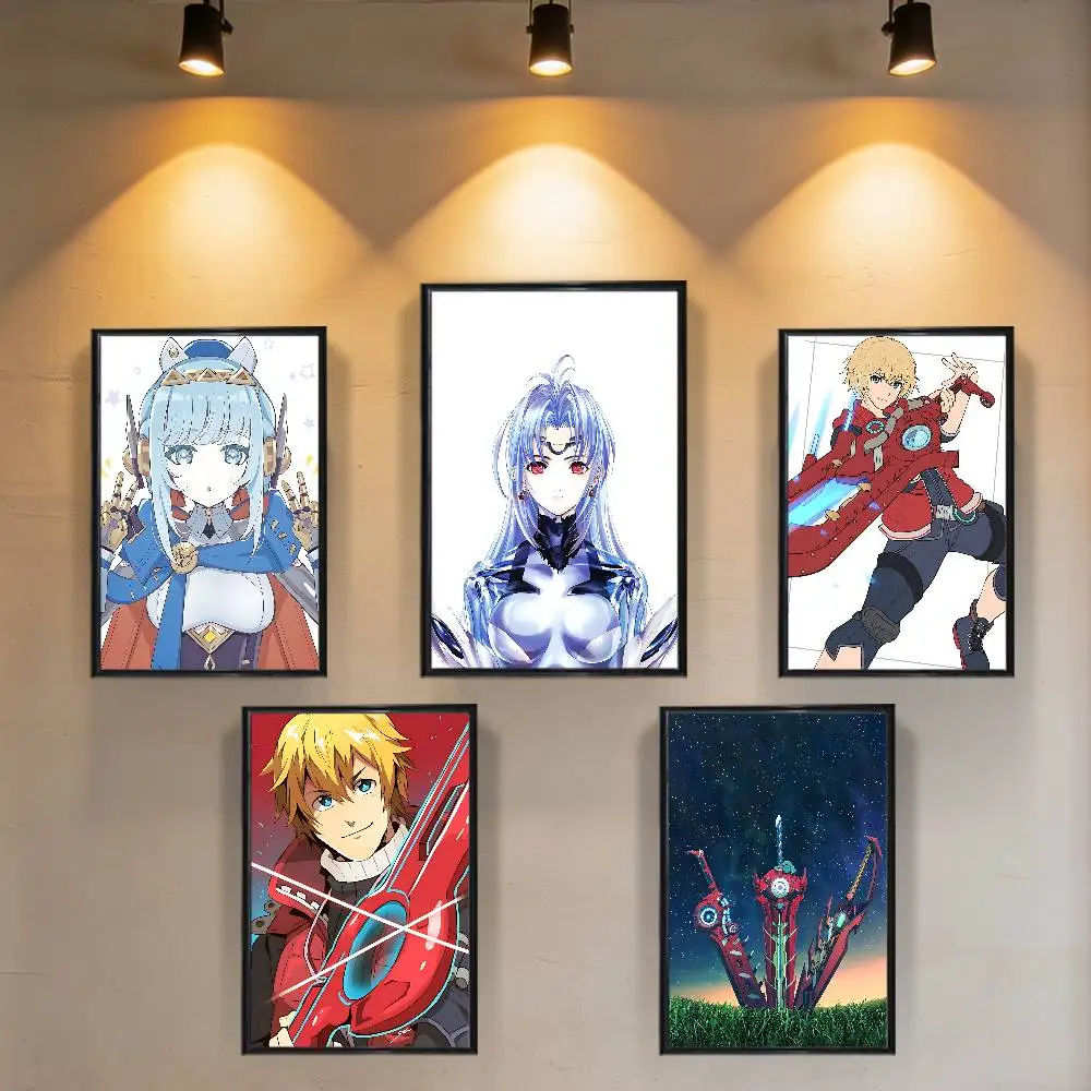 

KOS MOS Xenoblade Chronicles Poster HD Art Wall Waterproof Home Living Room Bedroom Bar Aesthetic Decoration