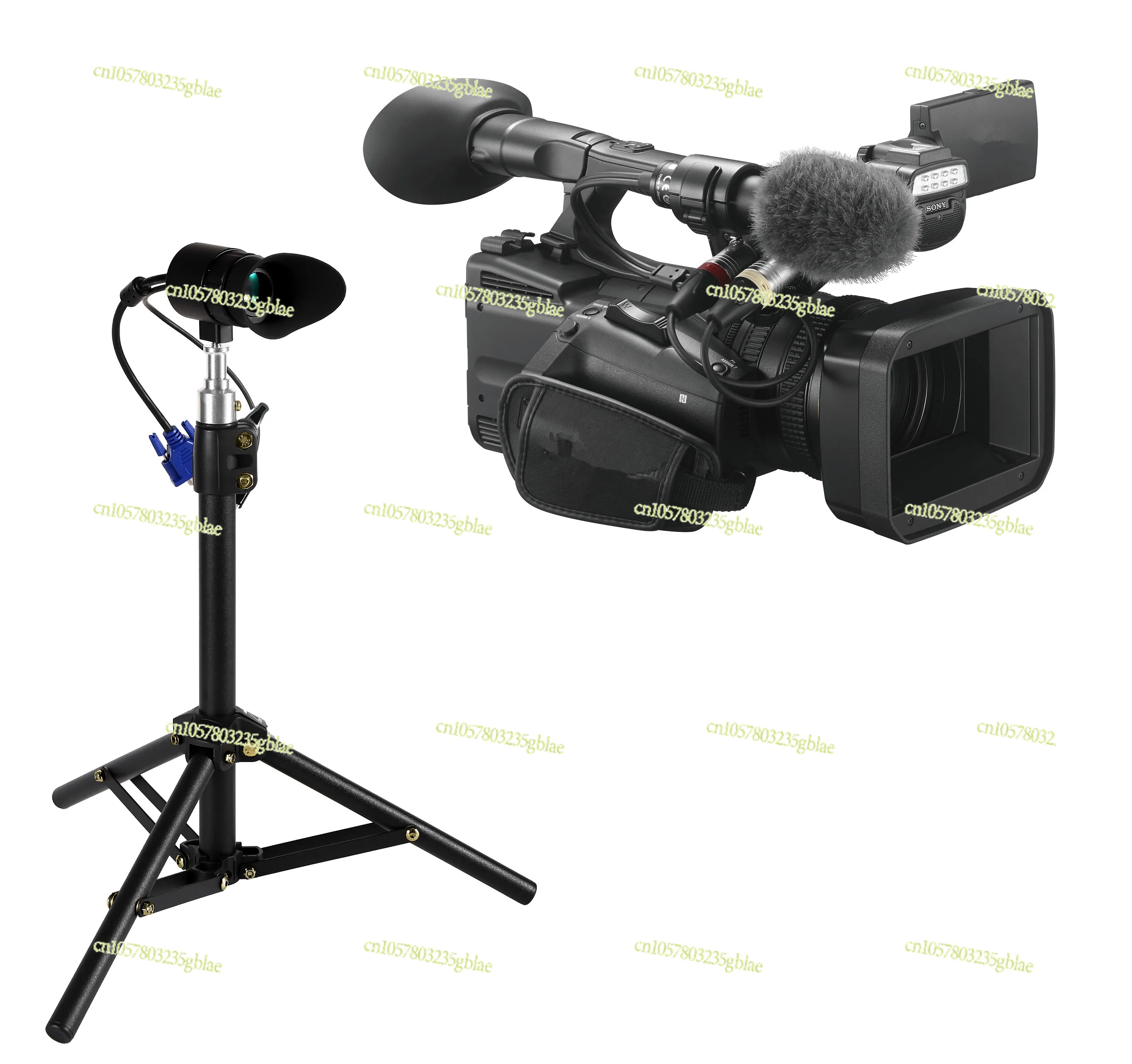 VGA Digital Input Virtual Large Screen High Definition Viewfinder Monitor Contrast Diopter Modulation