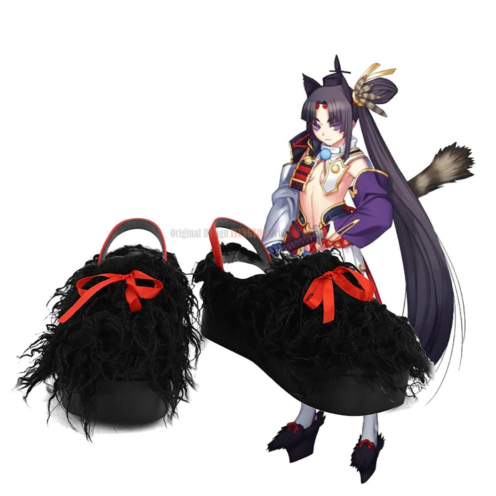 

FGO Ushiwakamaru Shoes Cosplay Fate Grand Order Ushiwakamaru Wool Shoes Cosplay Custom Made