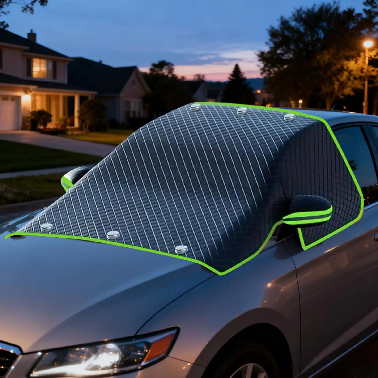 

Car Windshield Cover For Ice And Snow Protector Frost Accessories Car Windshield Cover For Frost Indoor Outdoor SUVs Automotive