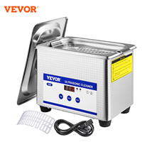 VEVOR 800ml Ultrasonic Cleaner Portable Washing Machine 35W Mini Dishwasher Lave-Dishes Ultrasound Bath Sonic for Home Appliance