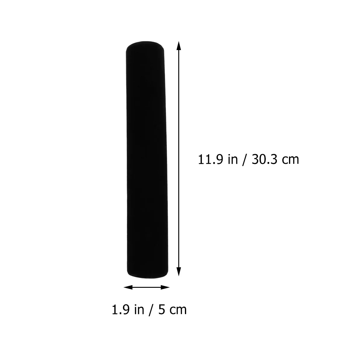 2Pcs Black Bracelet Display Stand Jewelry Holder Rack for Bracelets Bangle Watch Organizer Storage Rack Scratch Resistant