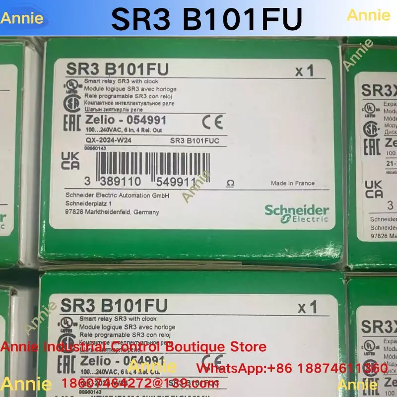 

Совершенно новый программируемый контроллер SR3 B101FU