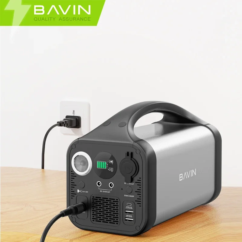 BAVIN Electronics High-Power 1000W Fast Charging Charger Station Outdoor Travel Portable Power Bank Station PS800