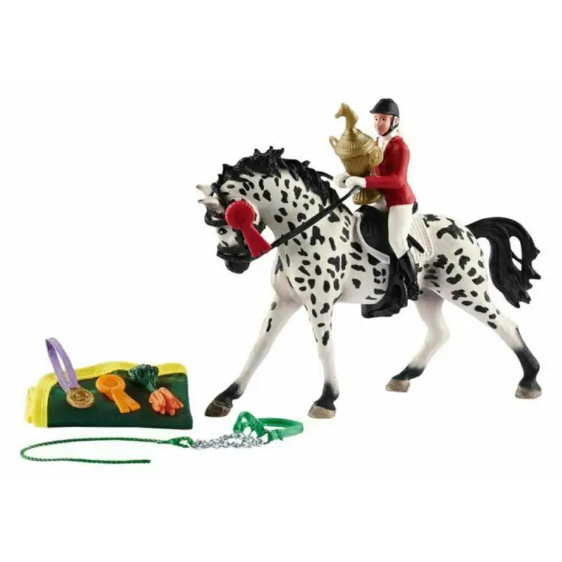 Simulation Wilds Animals PVC Paard Animal Model Horses Realistic Horse Figures Miniature Action Figures toy Farm Animals Toys