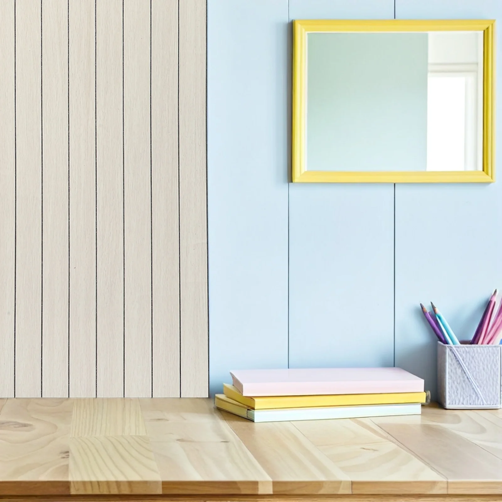 

Waterproof Wood Grain 3D Wall Panel Thicken Peel and Stick Self Adhesive Decorative Wallpaper for Kitchen Bathroom Accent Dark