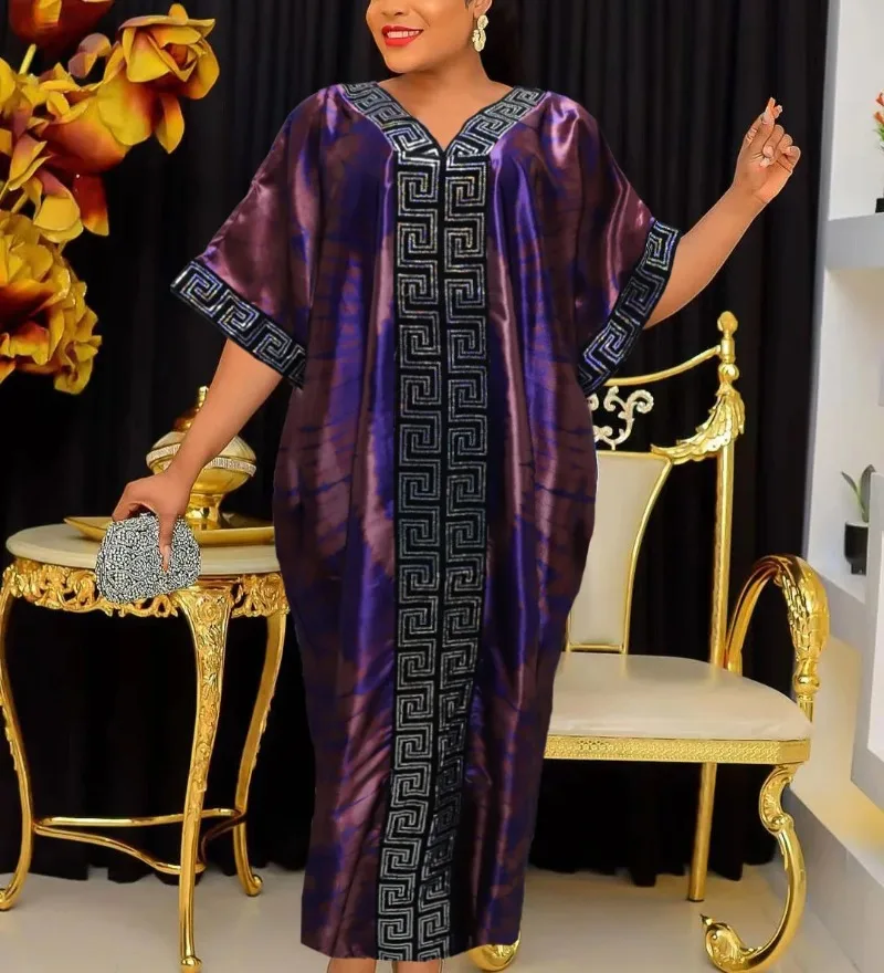 

2025 Abayas For Women Dubai Luxury African Muslim Fashion Dress Caftan Marocain Evening Party Dresses Boubou Robe Djellaba Femme