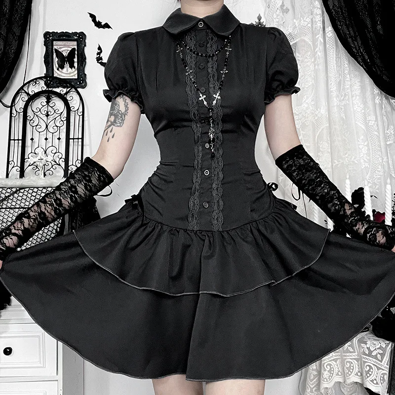 black fitted wedding dress Polina Ivanova Atelier | Aurora