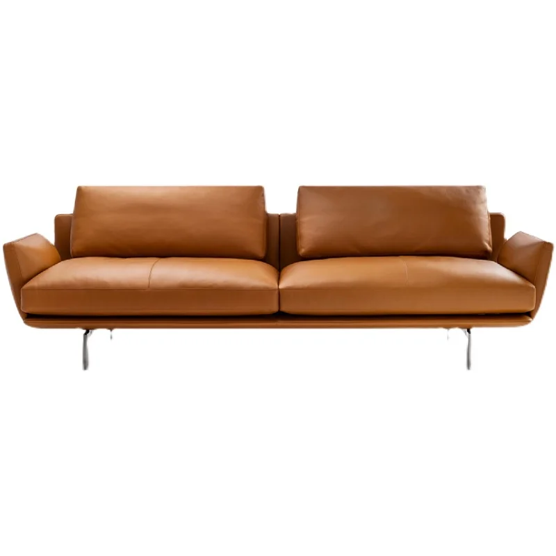 

Fabric Light Luxury Style Hotel Living Room Corner Simple Modern Distinctive Extreme Leather Sofa