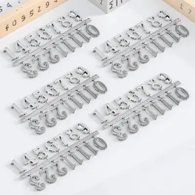 

5 Sets Decorative Arabic Clock Numbers DIY Wall Clocks Number Set Ideal for Face Enhancement and Repair Accessories Suitable for