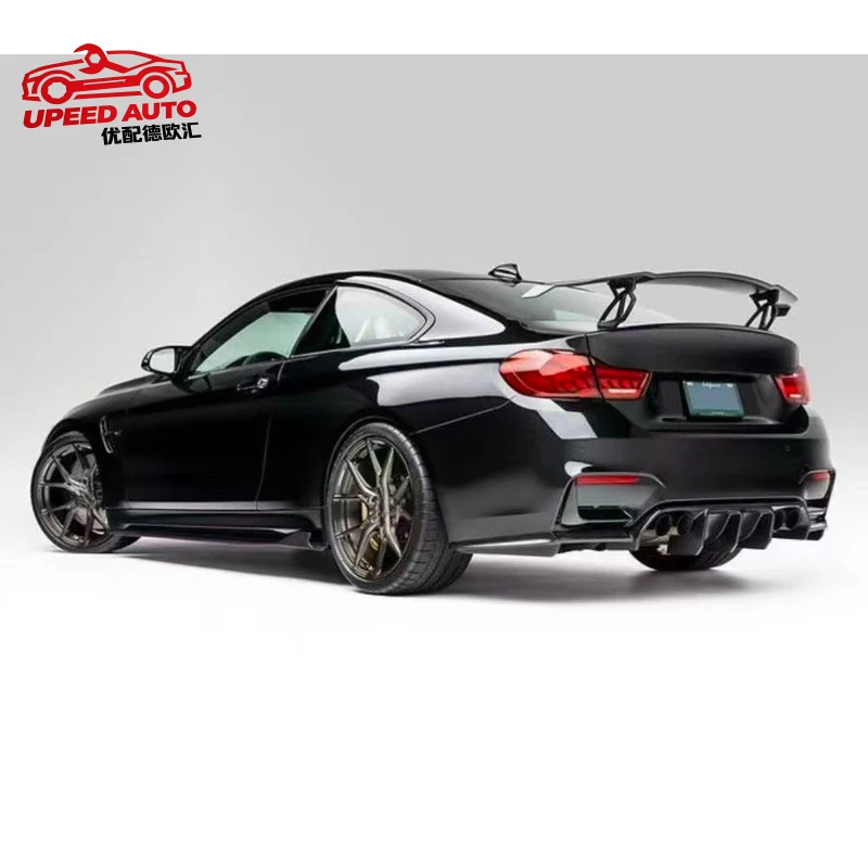 Suitable for BMW V series carbon fiber perforated installation of GT F30 F80 F82 G20 G80 rear spoiler