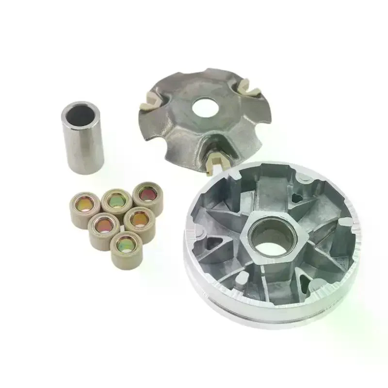 High Performance Aluminum Alloy Scooter Variator Clutch Assembly With Wear Resistant Rollers For ATV Repair Replacement