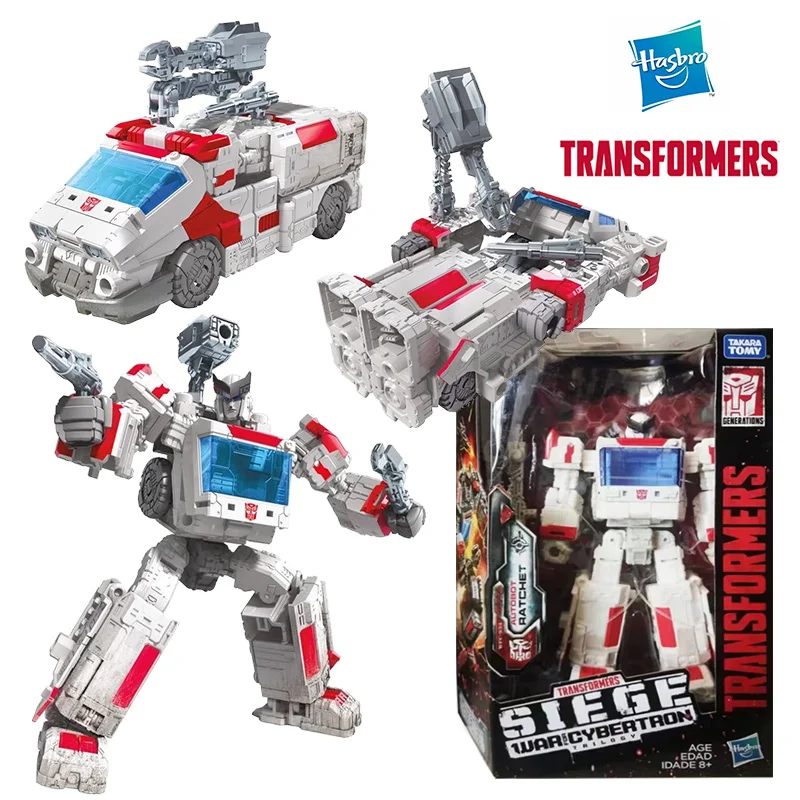 Hasbro Transformers Siege WFC-S34 Autobot trinquete Walgreens Limited 12Cm clase de lujo Original figura de acción modelo juguete para regalo