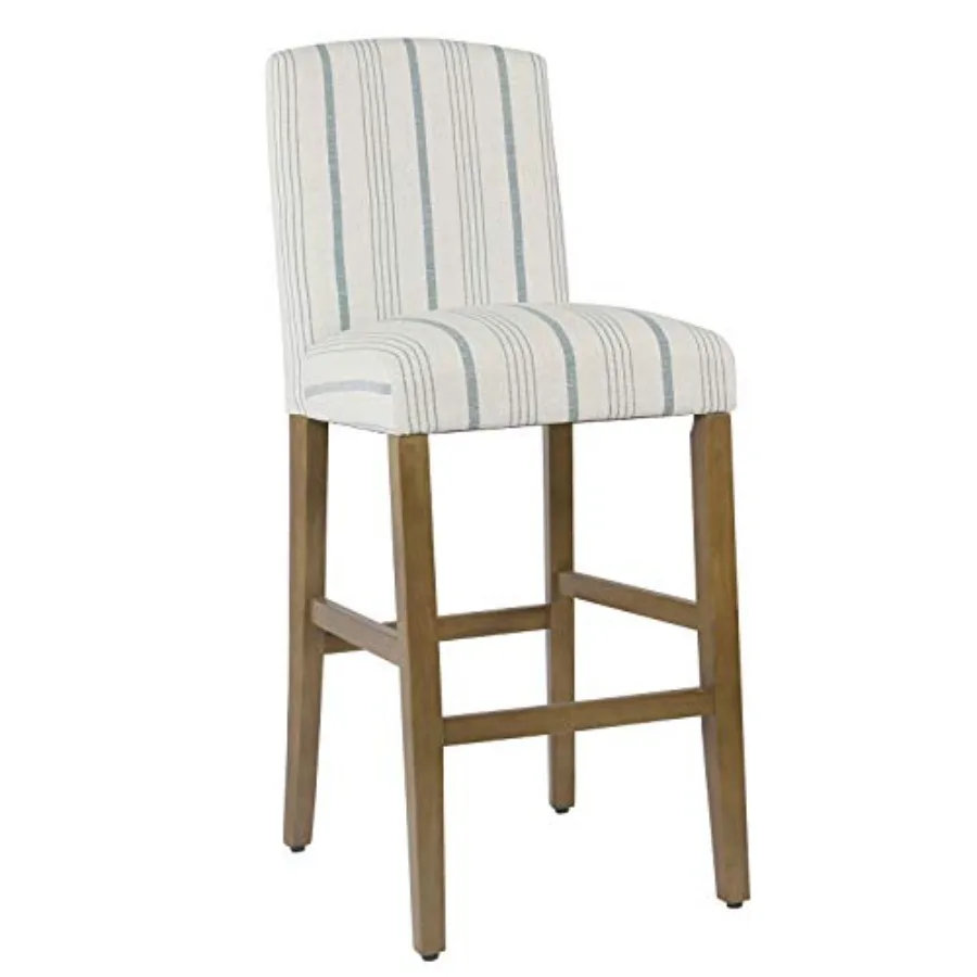 

Parsons Classic Upholstered High Back Curved Top Barstool