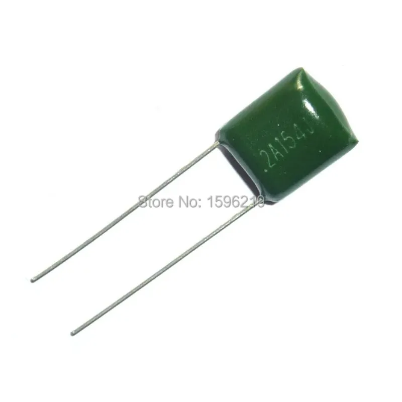 

200pcs Mylar Film Capacitor 100V 2A154J 0.15uF 150nF 2A154 5% Polyester Film capacitor - Free Shipping