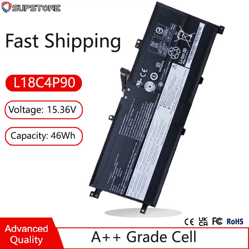 Bateria para Lenovo Thinkpad L18c4p90 02dl031bateria L13 Yoga 20r5 20r6yoga s2 Gen6l18m4p90 L18d4p90 Sb10t83177 Sb10t83120 5b10w13934