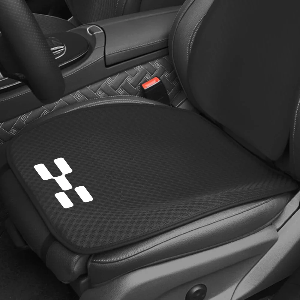 وسادة كرسي السيارة تنفس وسادة الحرير الجليد ل Aiways U5 U6 5 مقعد دراجة نارية المضادة للانزلاق الصيف الحشو اكسسوارات السيارات الداخلية #2