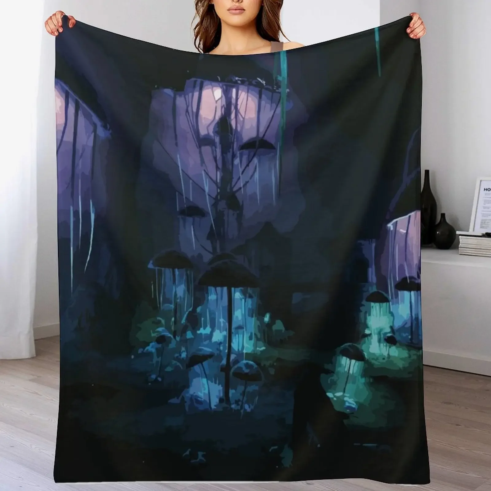 

Blackreach Throw Blanket Stylish Couch Blanket for Home Living Room