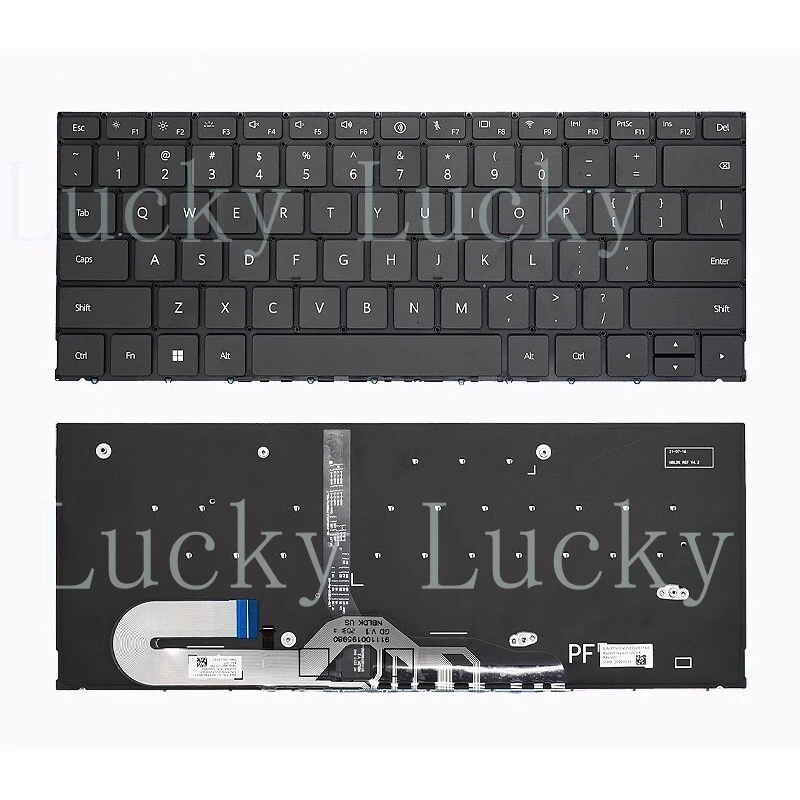 

Клавиатура с подсветкой для Huawei MateBook X Pro 2022 MRG-W76 MRG-W56 MRGF-X MRGF-16