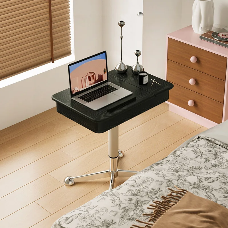 Medieval lifting study office small desk living room small coffee table side table mobile bedroom dressing bedside table