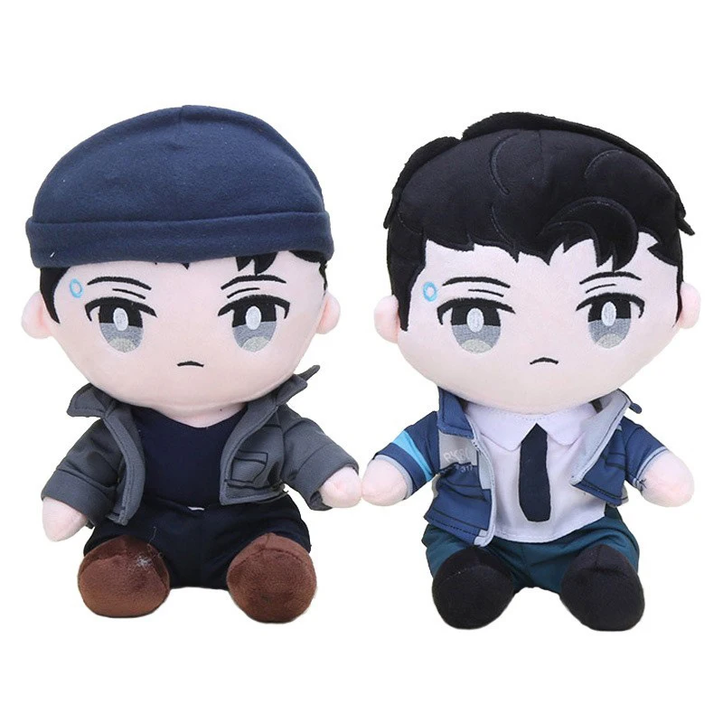 28cm Peripheral Cute Connor Sitting Doll Incarnate Human Uniform Model Variant Model Cos Doll Plush Birthday Gift Gifts