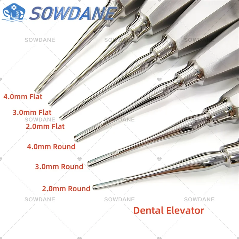 Dental Tongue Scraper Quite Minimally Invasive Tooth Extraction Tools Tooth Elevator Root Elevator Dental Instruments
