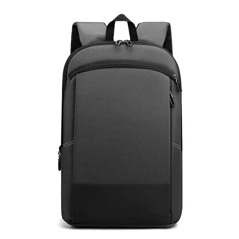 Ultra-thin Laptop Backpack 15.6 Inch Business Men Bag Women Backpacks Solid Color Unisex Backpack Slim Back Pack mochilas hombre