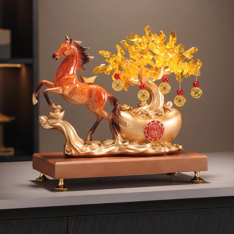 

Get rich now, ornament, get rich, Wangzhai living room, office TV cabinet decoration, housewarming gift