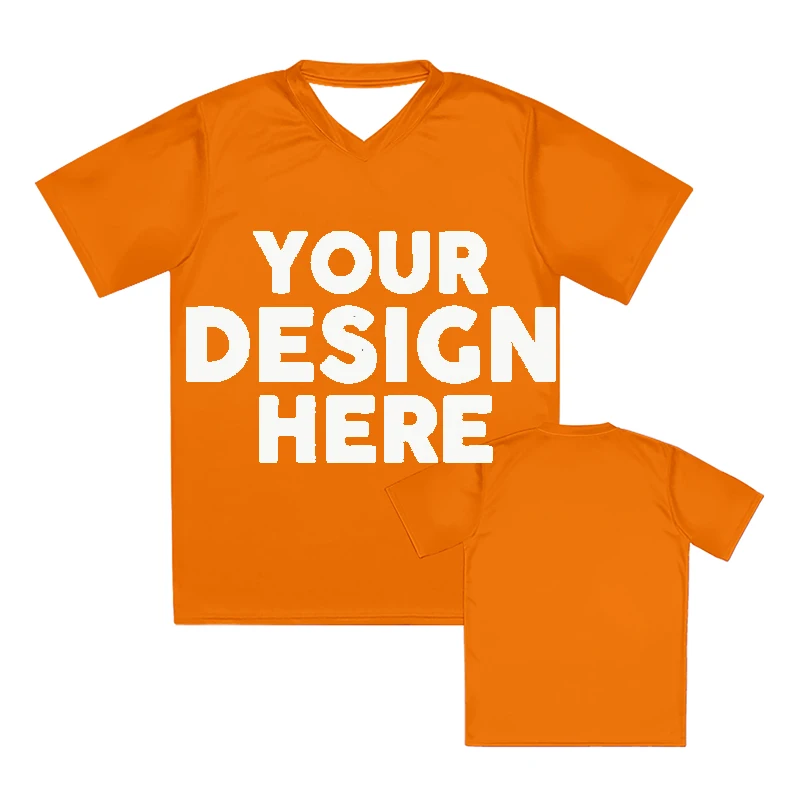 قميص مخصص ثلاثية الأبعاد تي شيرت رياضي للرجال النساء الصيف كرة القدم جيرسي تي شيرت برقبة على شكل v الشارع الشهير y2k أفضل الهدايا تي شيرت الاطفال تيز