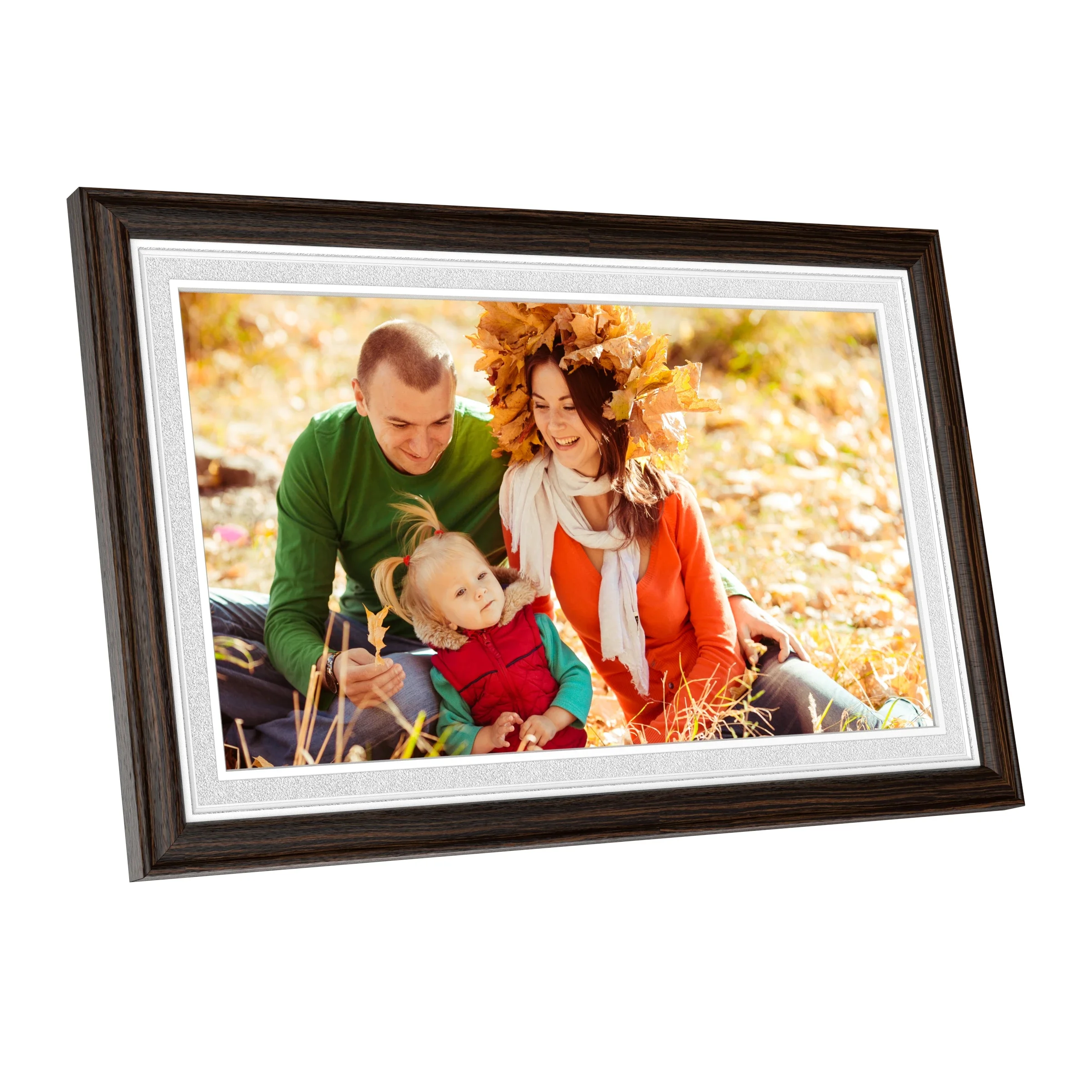 With WIFI and Frameo APP Digital Photo Frame 15 Inch Smart Photo Frame