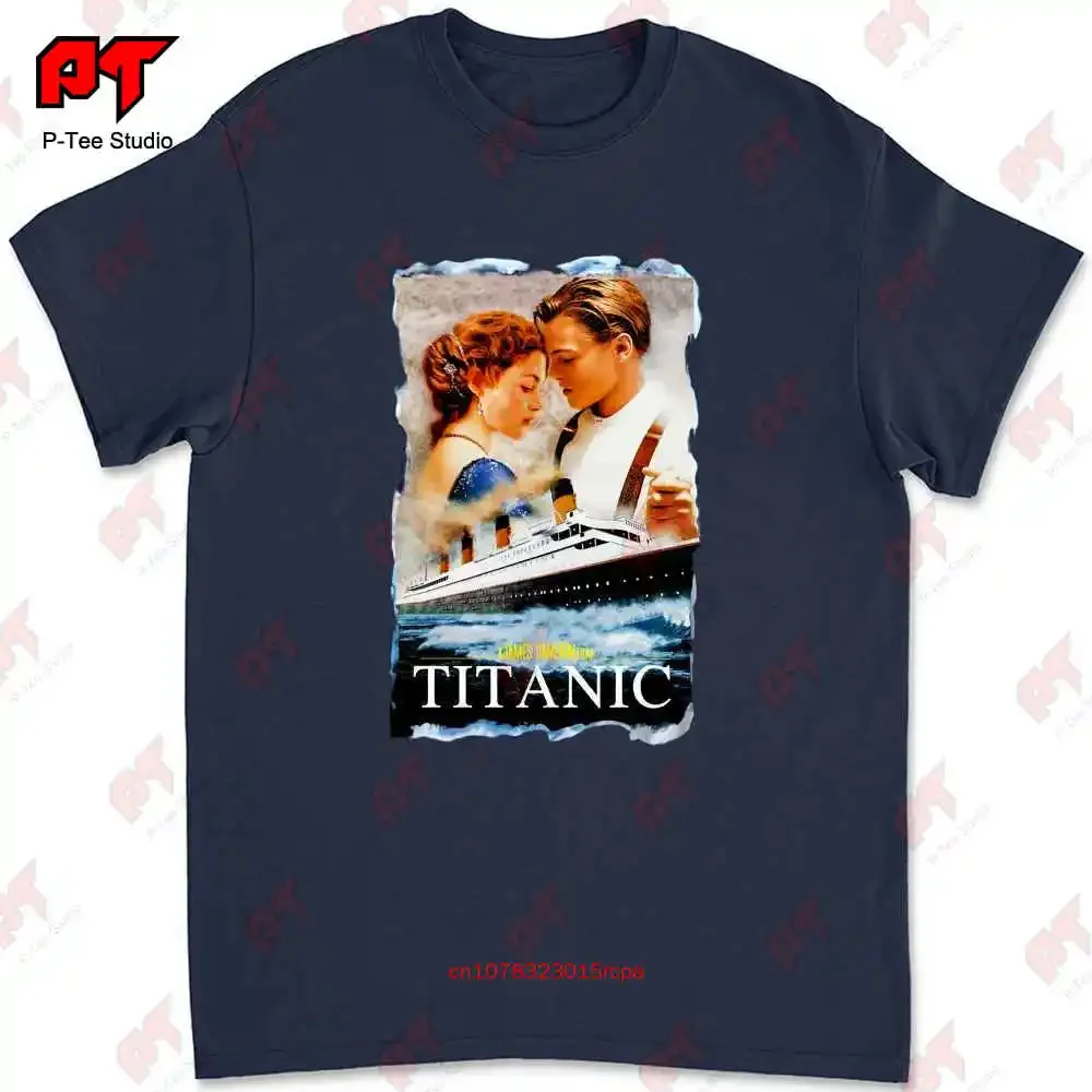 1998 Titanic Movie Leonardo Dicaprio Kate Winslet T-shirt CNRP