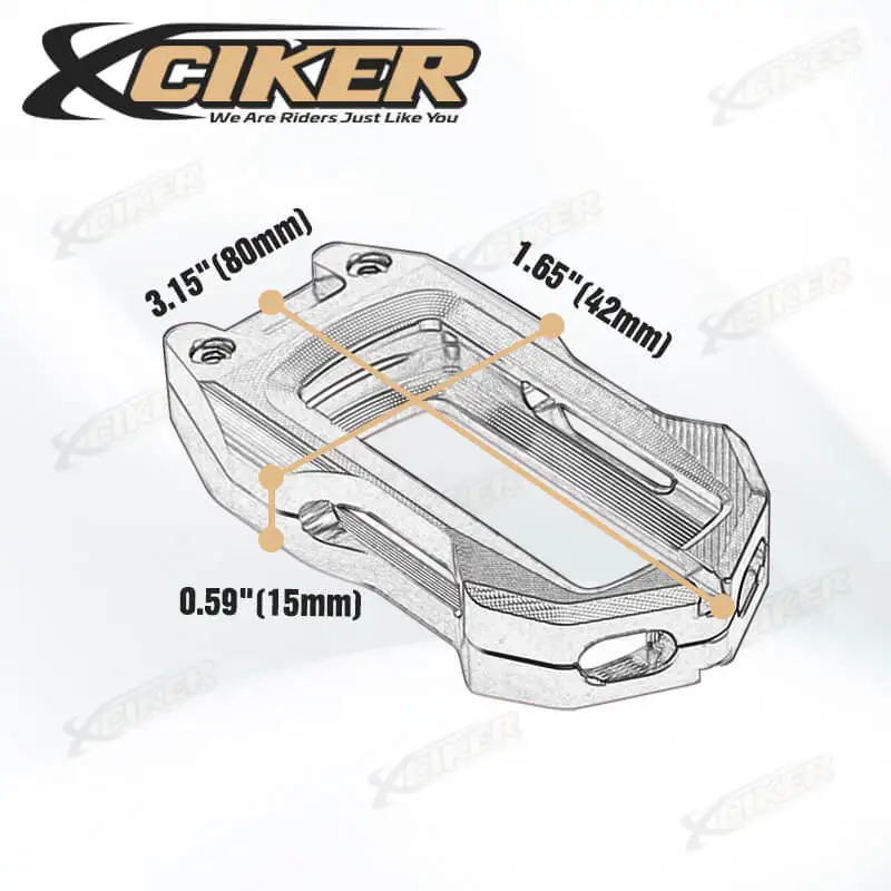 YAMAHA XMAX 400/300/250/125 V2 Keyless System Remote Key Casing CNC Aluminum Smart Key Cover Holder Protective Case