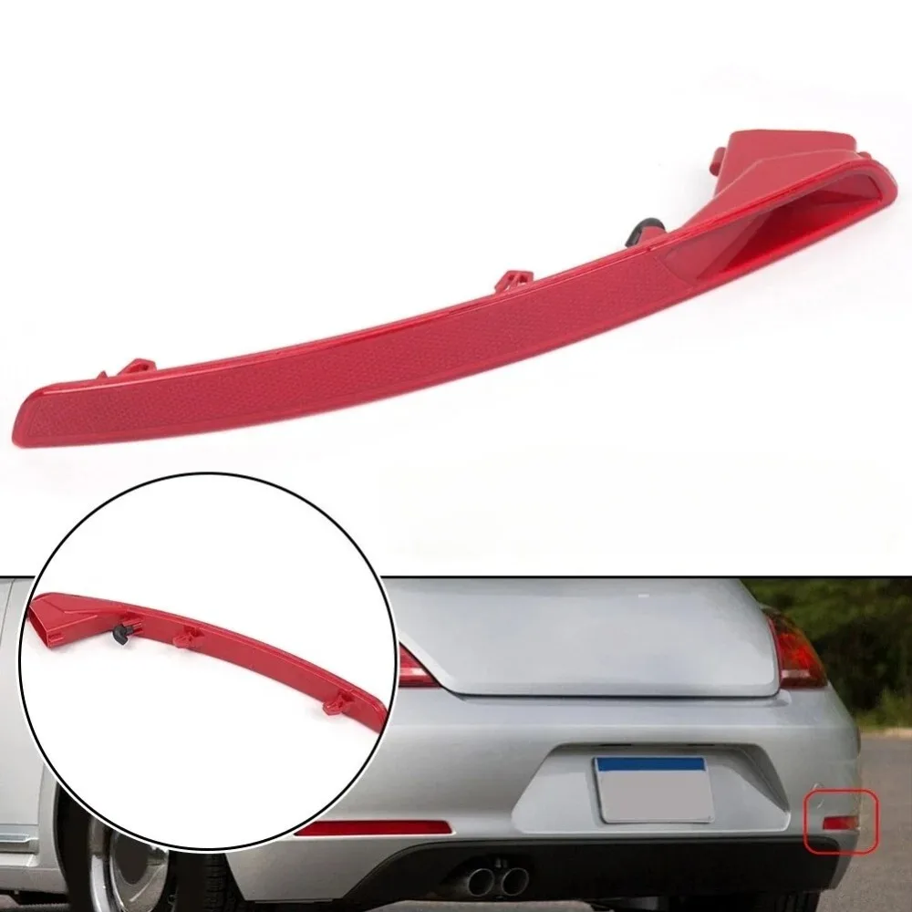 

Для Volkswagen Beetle 2012-16 автомобильный задний бампер отражатель лампа отражатель отделка светоотражающие полосы аксессуары 5C5945702B 5C5945701B