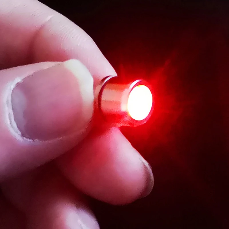 6pcs Miniature Led Lamp Model Luminous Light Metal Toys for Diy Model Making/House Decoration/Diorama With Batteries
