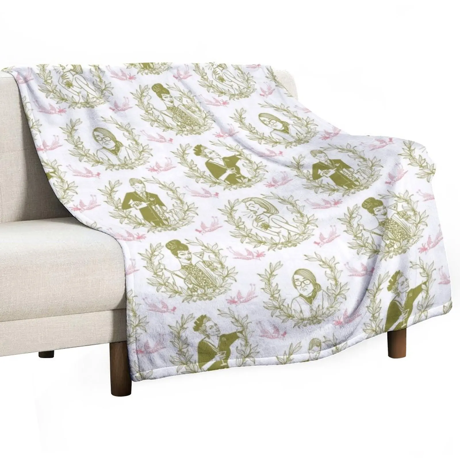 

Auntie Mame Throw Blanket Nap Luxury Designer Blankets