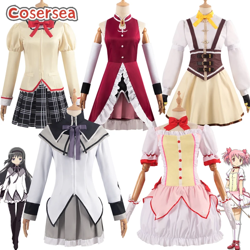 

Cosersea Kaname Madoka Akemi Homura Cosplay Costume Puella Magi Madoka Magica Tomoe Mami Miki Sayaka Sakura KyoukoOutfit Fullset