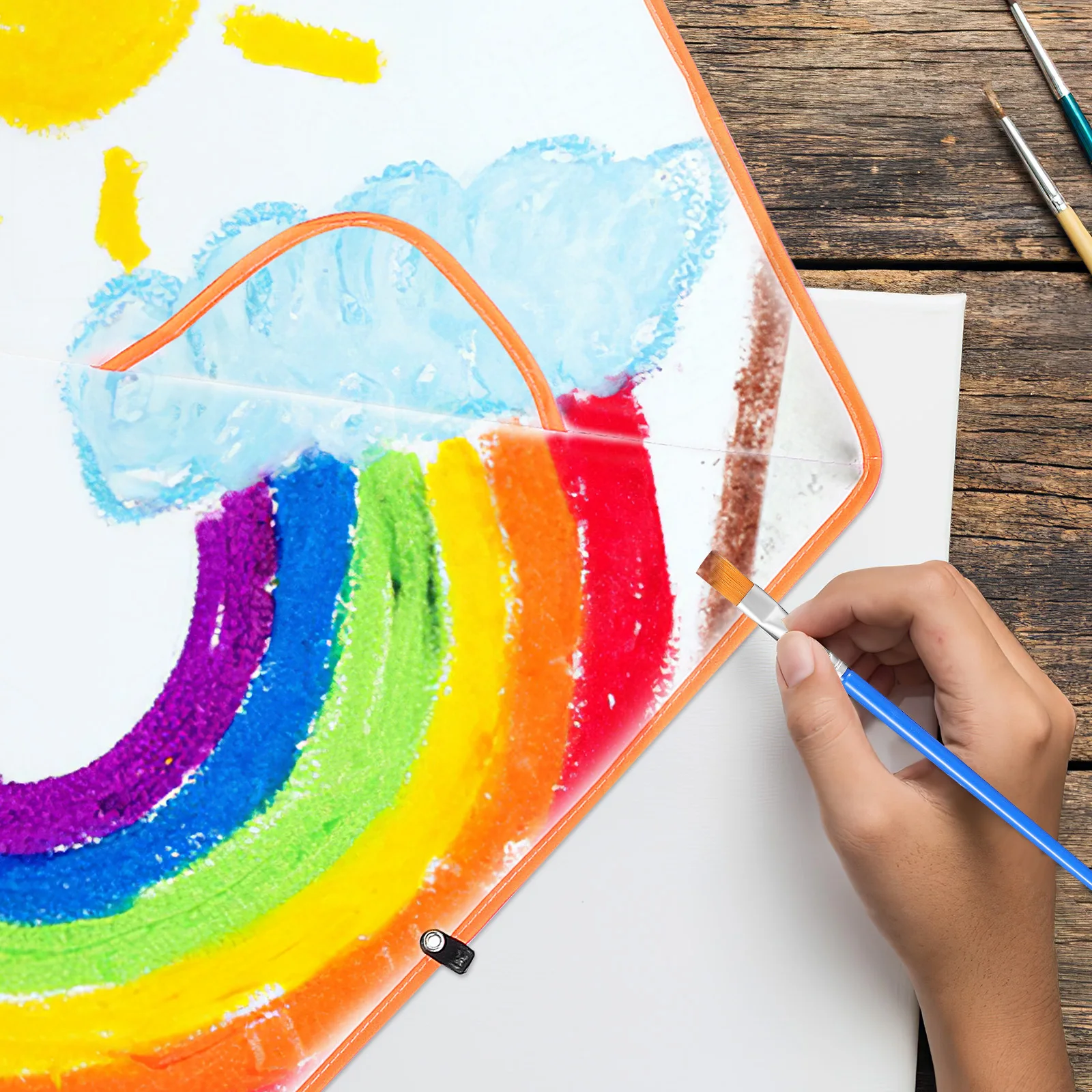 

Blank DIY Kit Acrylic Paint Kids Outdoor Toys Hand Painted Children Graffiti Kites Coloring Kite Toys Diy Blank Kites Kite