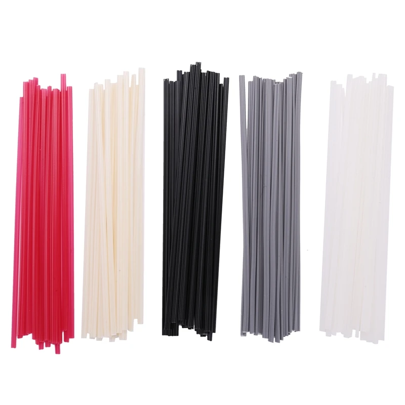 

100 Pieces Plastic Welding Rods PP/PVC/PPR Plastic Welder Repair Rods For Car Bumpers And Daily Plastic Repair