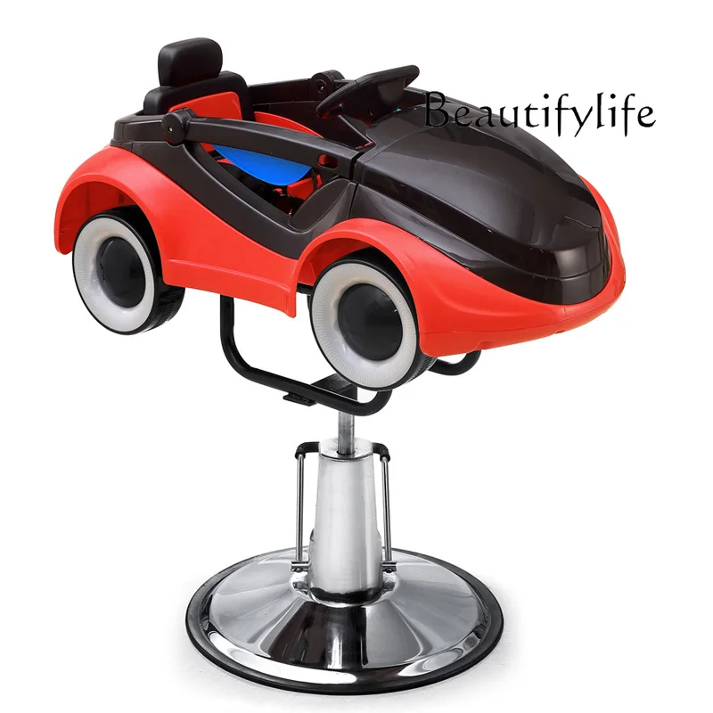 

Barber Shop Hair Cutting Seat Sports Car Salon for Hair Salon Cartoon Electrically Operated Compact Car