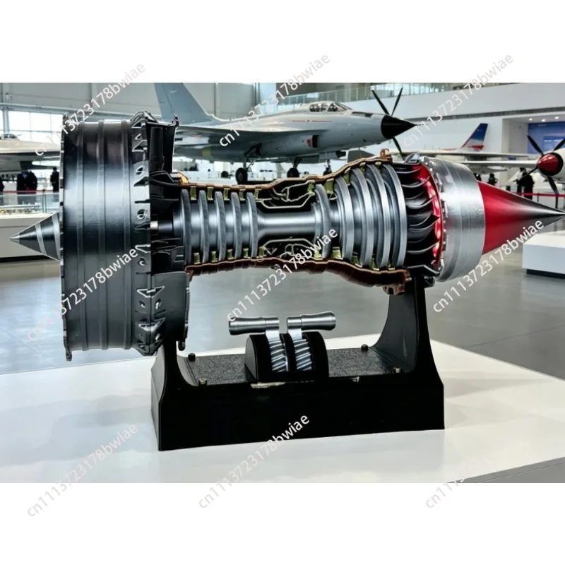 Tr900 turbofan engine model - realistic jet engine simulation - creative desktop decorative ornament