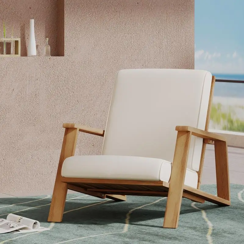 كرسي نادي بالوما - كرسي بذراعين حديث لغرفة المعيشة، كرسي أنيق مع تنجيد ناعم، مقعد مريح للمنزل #4