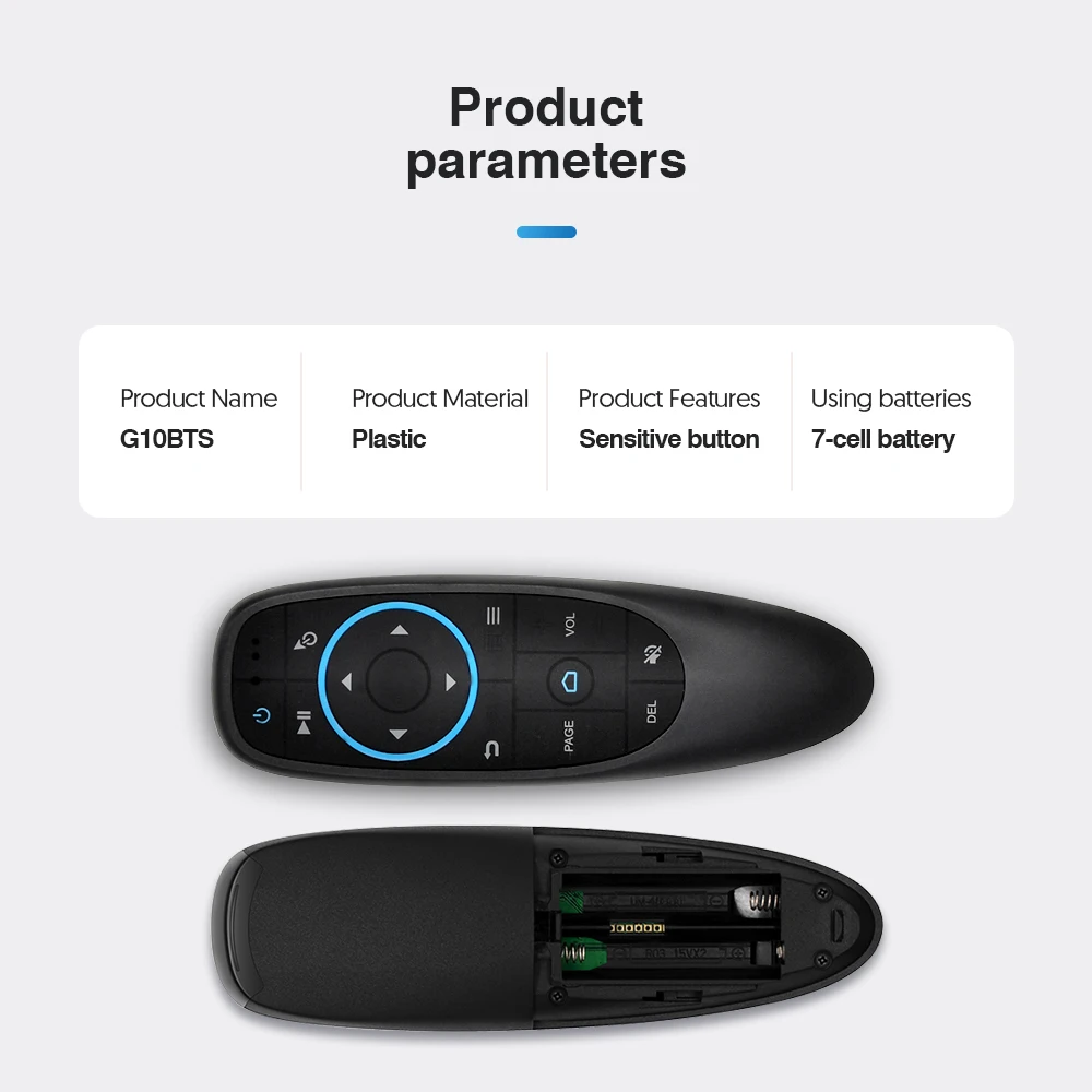 G10S Pro bt BPR2S PLUS 2.4G Wireless IR Remote Controller BLE Voice Control Air Mouse Smart Remote Control for Android Tv Box PC