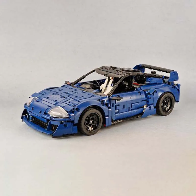 NEW Technical MOC - MK4 Supra Classic Supercar Building Blocks Sports Countach Racing Car Hypercar Vehicle DIY Bricks Toys