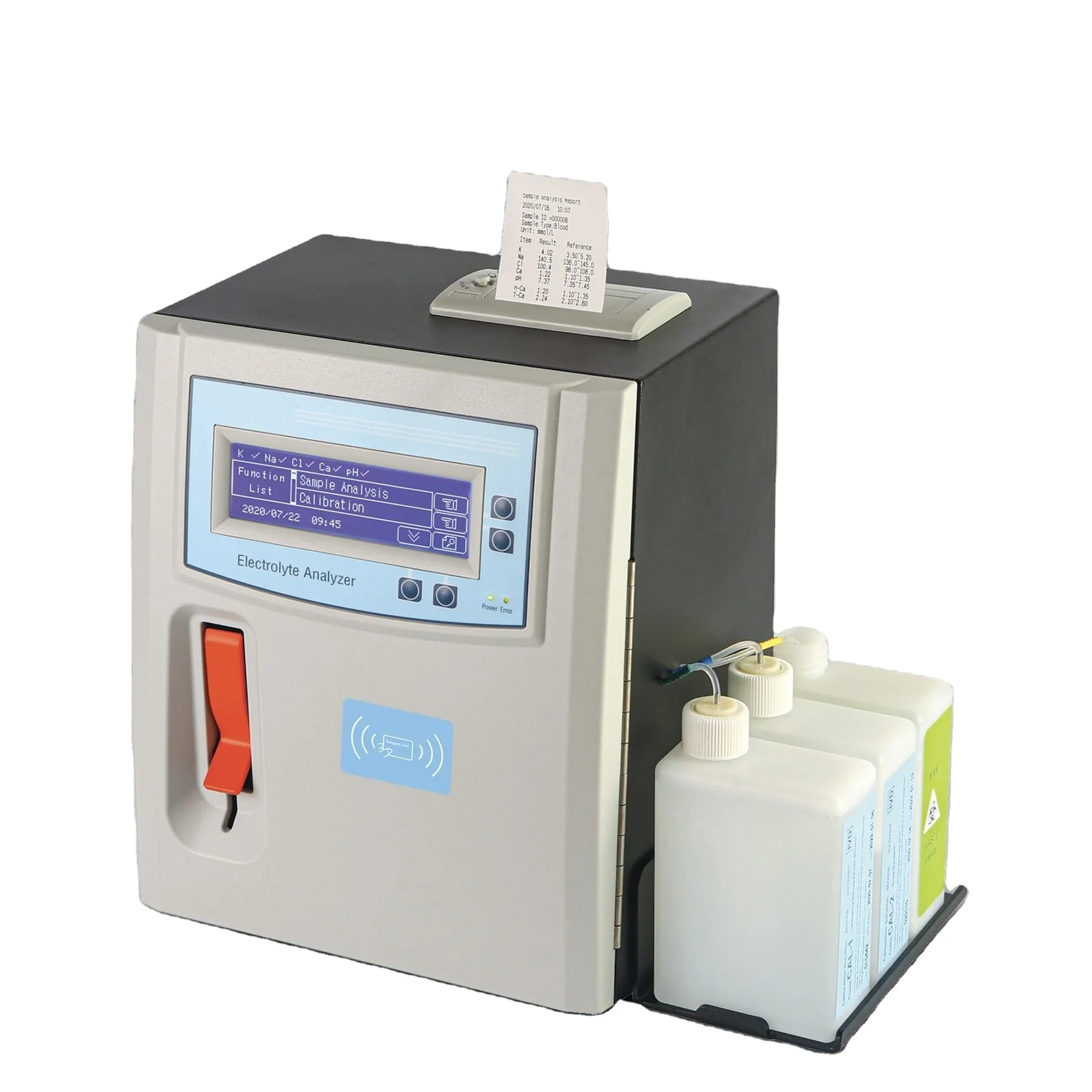 EA-320 Electrolyte Analyzer Machine Cheap Price Portable Electrolyte Analyzer ISE K/Na/Cl/Ca/pH Li Electrodes