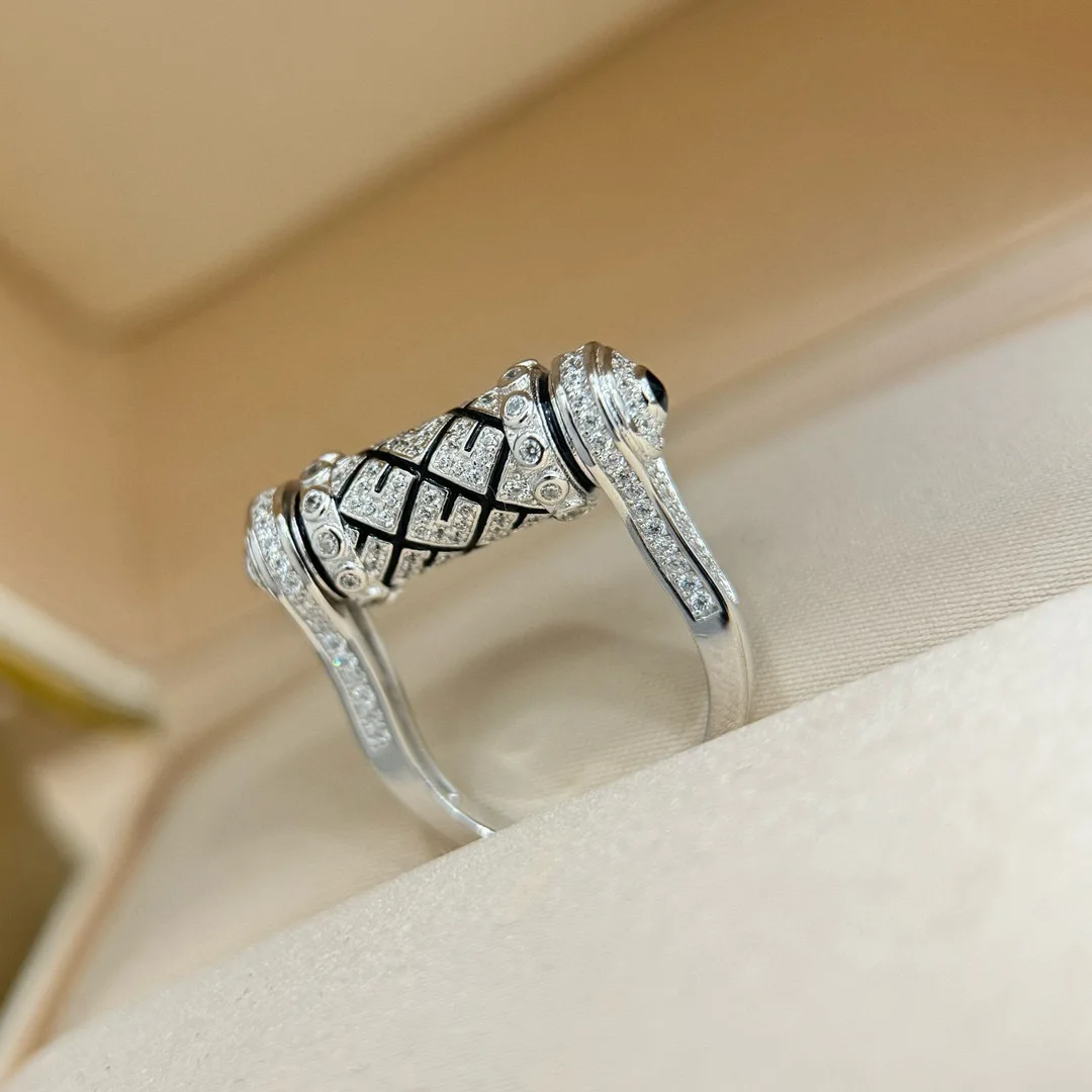 

Кольцо из 100% стерлингового серебра 925 пробы с черной и белой полосой для женщин, ювелирные изделия, вращающийся свиток