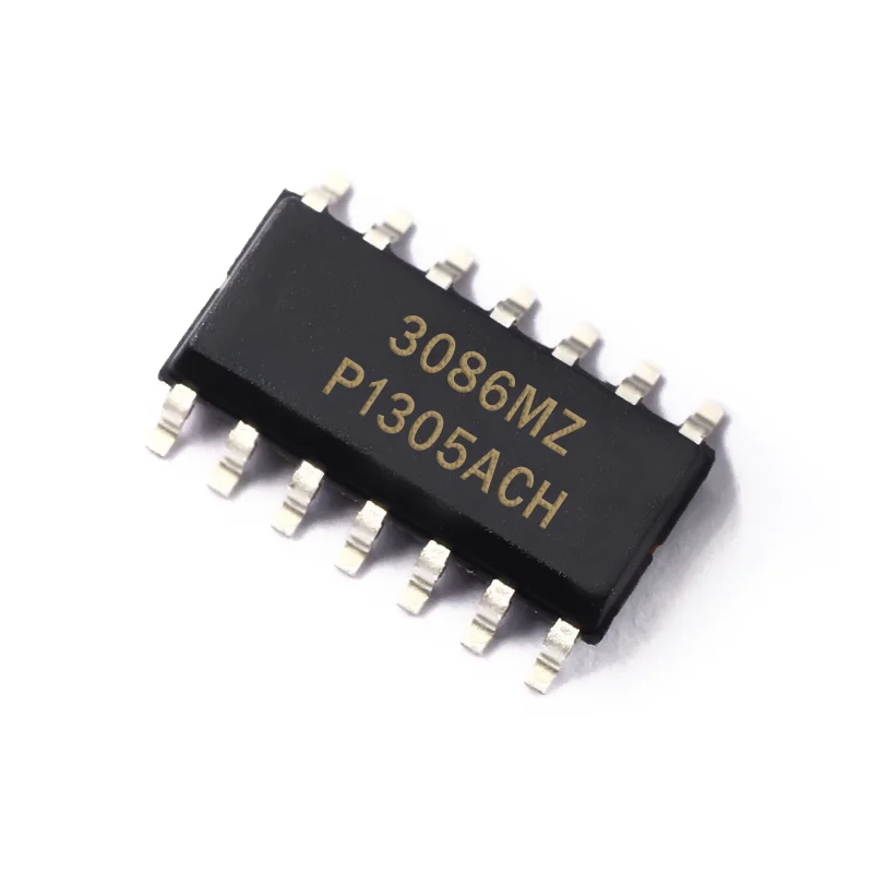 5 pçs/set poouta ca3086m96 ca3086 sop-14 smd pacote geral npn transistor array chip componentes eletrônicos