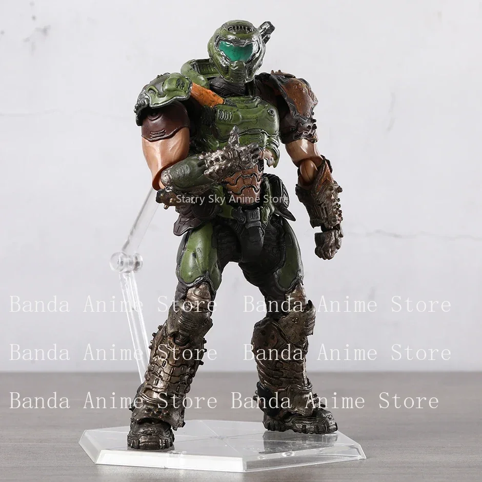 Op voorraad Figma SP-140 Doom Slayer Action Figure Beeldje Collectible Model Doll Toy Gifts