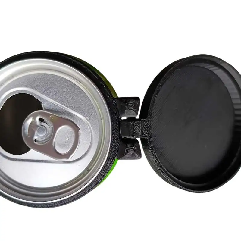 1Pc Reusable Soda Can Cover Lid Flip Top Beer Can Cap Protector Anti Insect Dust Proof Drink Sealer For Beverage Outdoor Party