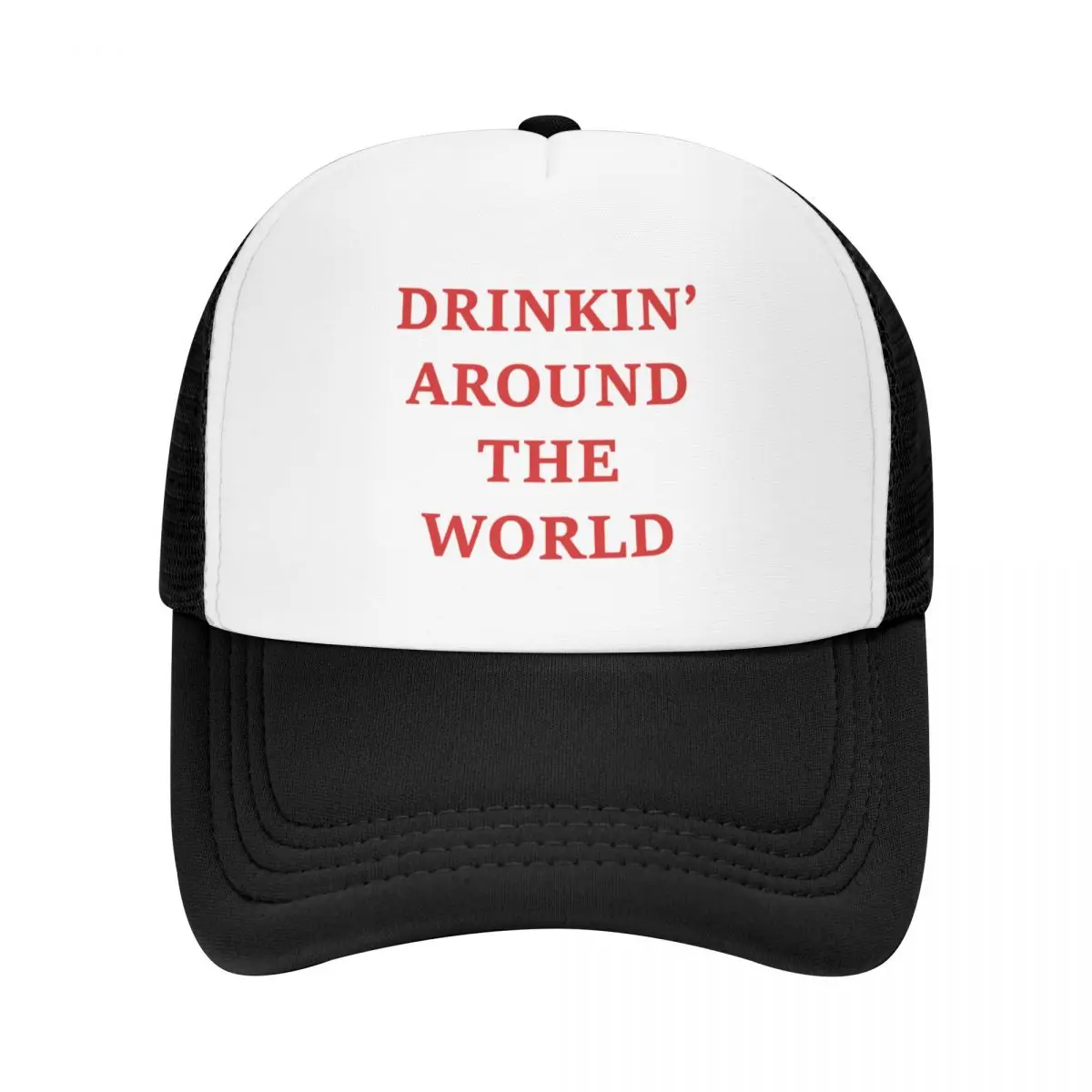 Drinkin' Around the World Baseball Cap Uv Protection Solar Hat sun hat New In The Hat Women Hats Men's