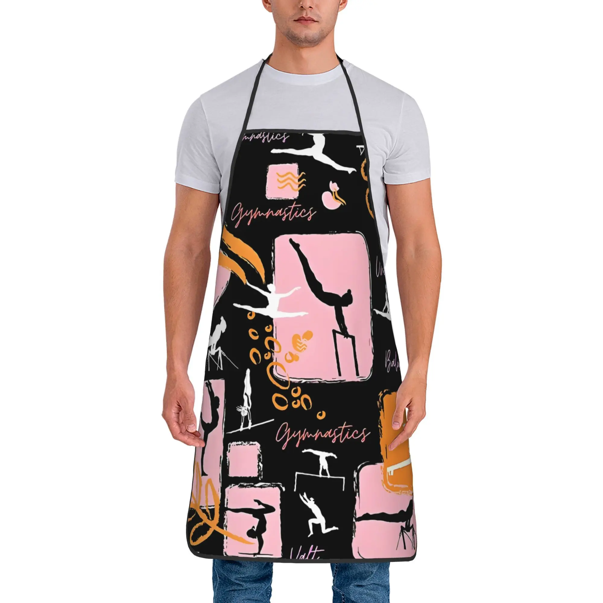 

Гимнастика Гимнастика Стильный фартук шеф-повара-барбекю — водоотталкивающий материал, крутой дизайн гриля, отлично подходит для барбекю на заднем дворе